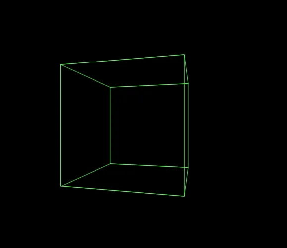 Gif of rotating Cube